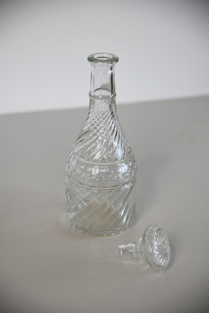 Retro Clear Glass Decanter