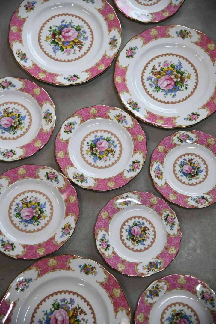 Royal Albert Lady Carlyle Plates