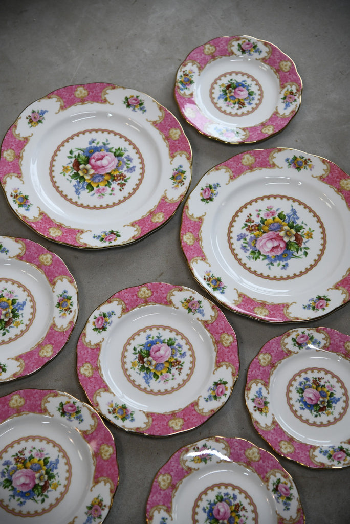 Royal Albert Lady Carlyle Plates