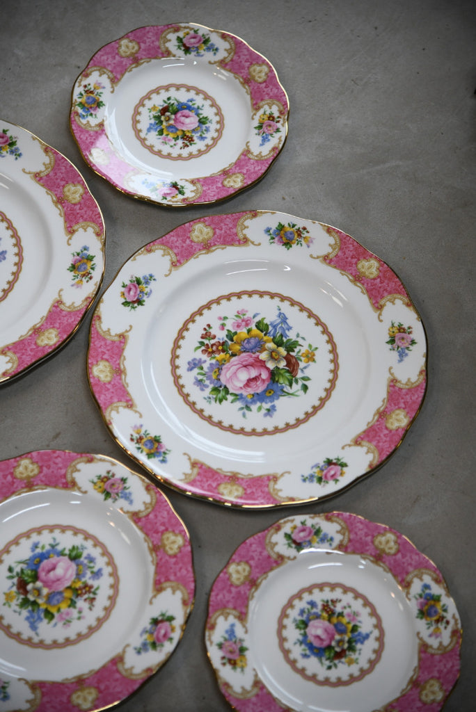 Royal Albert Lady Carlyle Plates