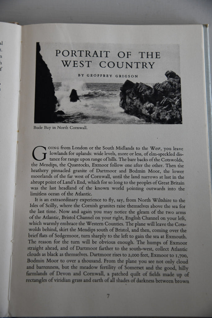 Geoffrey Grigson About Britain No 1 West Country
