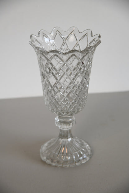 Glass Celery Vase Dish