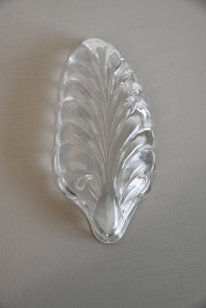 Glass Celery Vase Dish