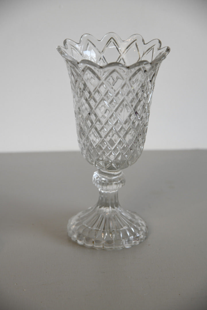 Glass Celery Vase Dish