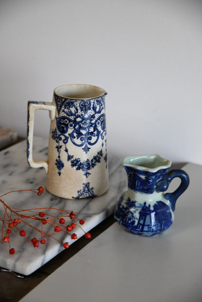 Blue & White Jugs