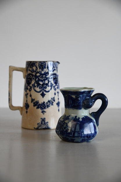 Blue & White Jugs