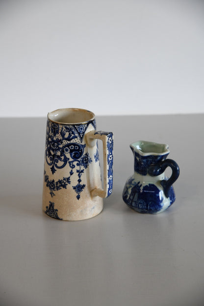 Blue & White Jugs