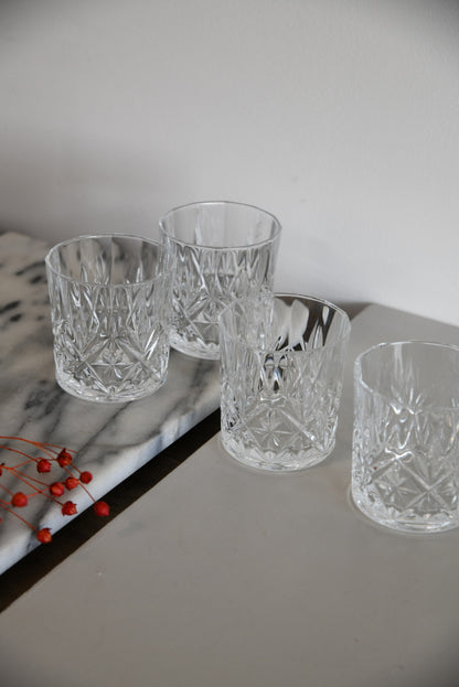 4 Glass Tumblers