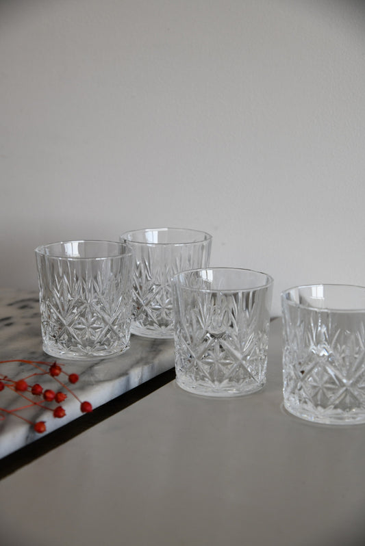4 Glass Tumblers