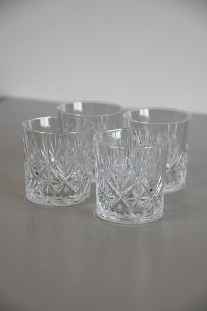 4 Glass Tumblers