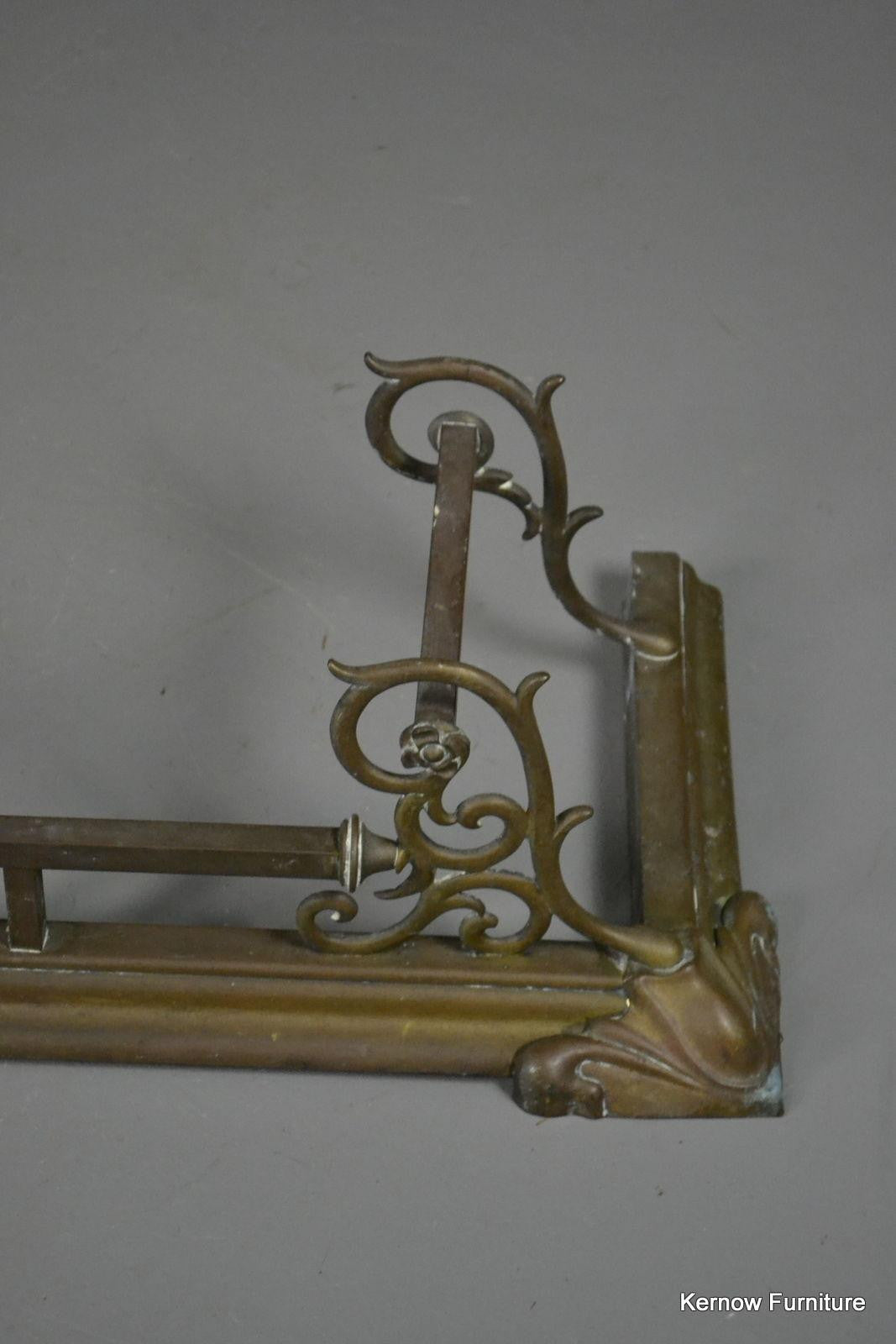 Art Nouveau Fire Fender - Kernow Furniture