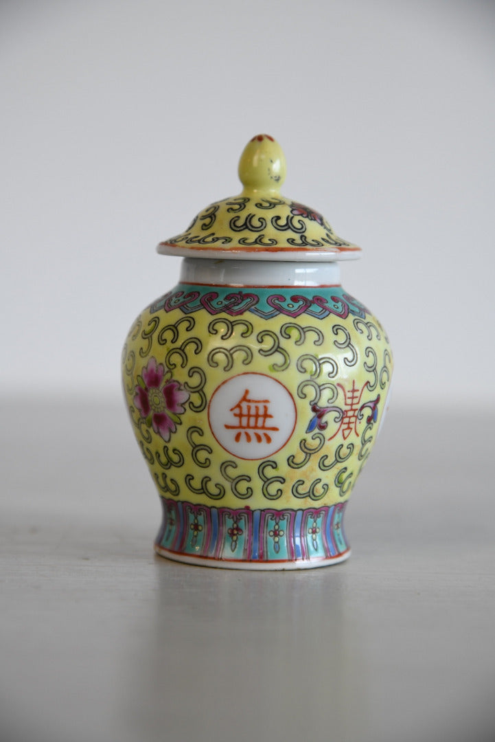 3 Vintage Chinese Jars