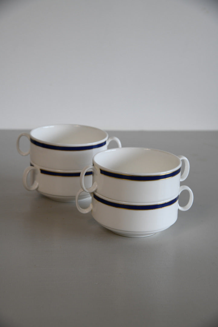 4 Royal Doulton Soup Bowls