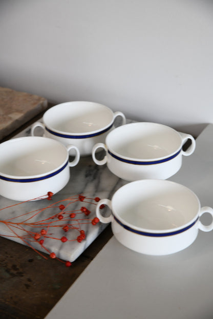 4 Royal Doulton Soup Bowls