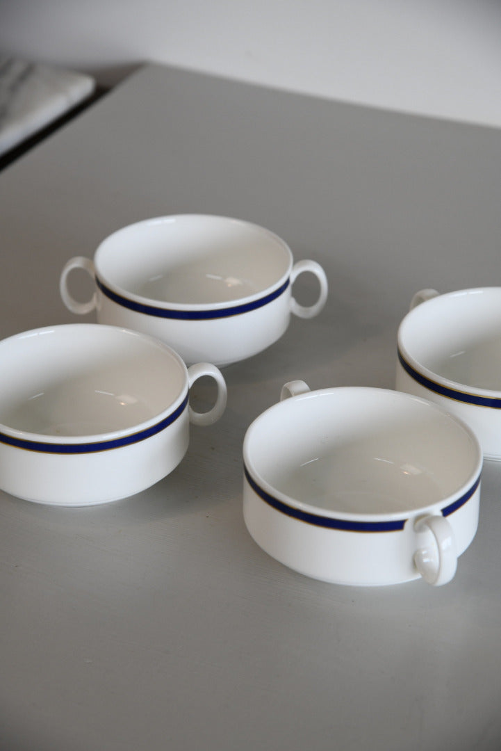 4 Royal Doulton Soup Bowls