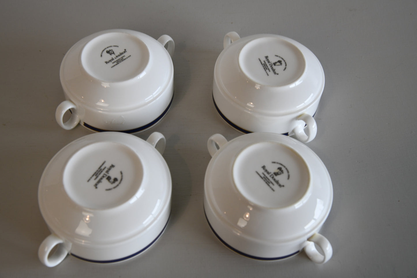 4 Royal Doulton Soup Bowls