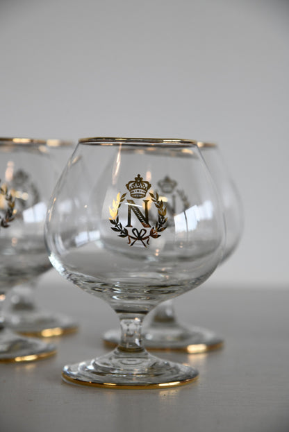 4 Napoleon Brandy Snifter