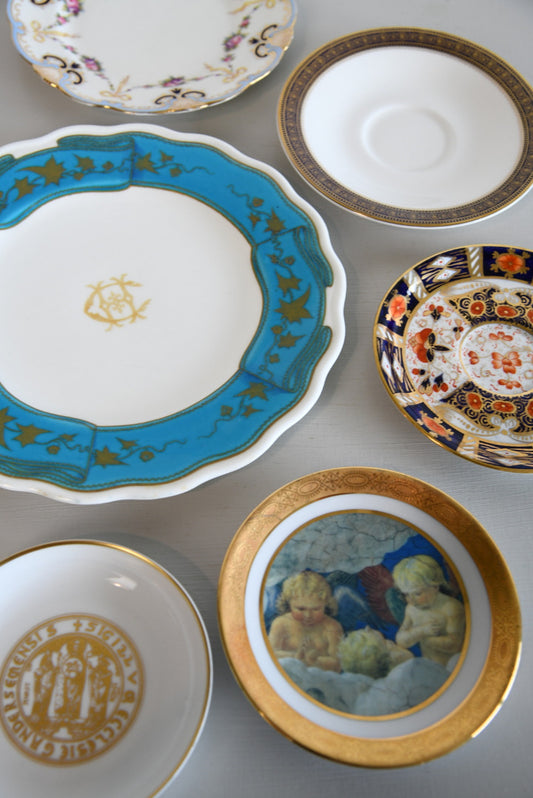 Assorted Vintage China Plate
