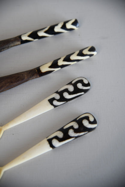 Bone Handle Spoons & Servers