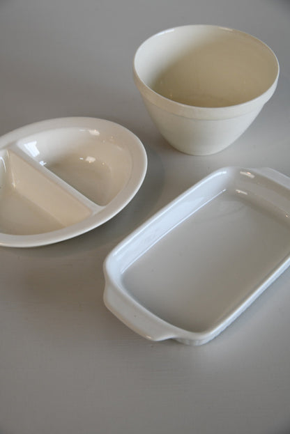 Vintage White & Cream Kitchenware