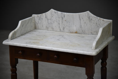 Victorian Marble Top Washstand