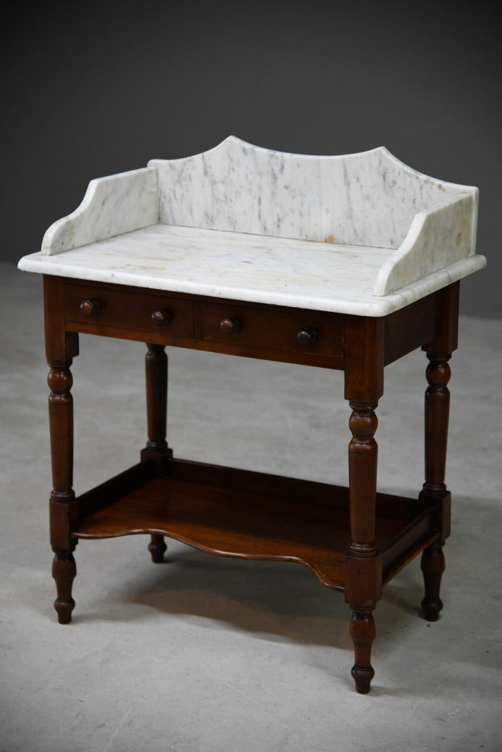 Victorian Marble Top Washstand