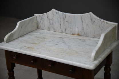 Victorian Marble Top Washstand