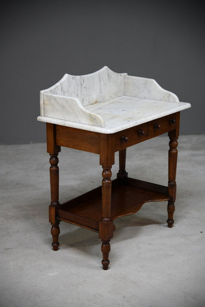 Victorian Marble Top Washstand