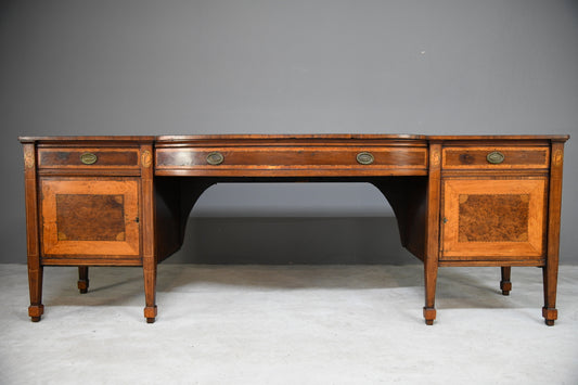 Large Sheraton Style Mahogany Sideboard