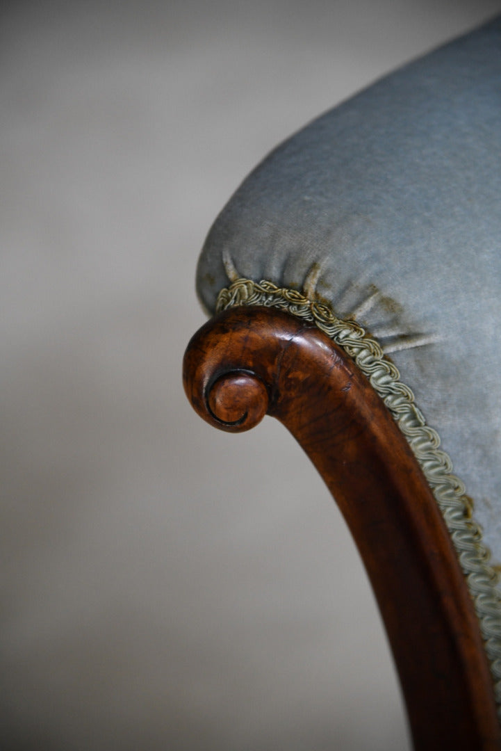 Victorian Rosewood Occasional Chair