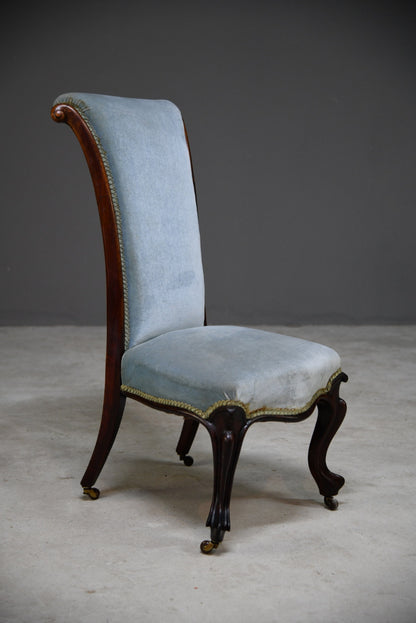 Victorian Rosewood Occasional Chair