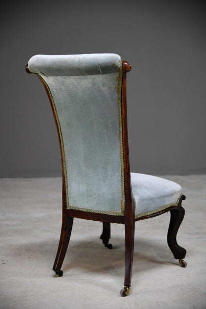 Victorian Rosewood Occasional Chair