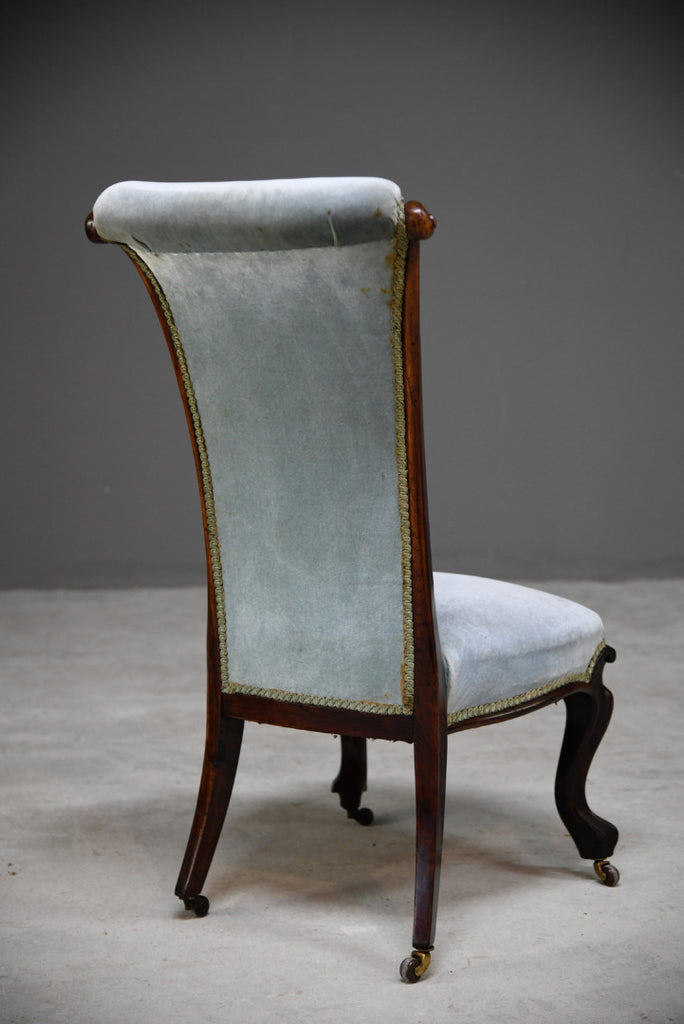 Victorian Rosewood Occasional Chair