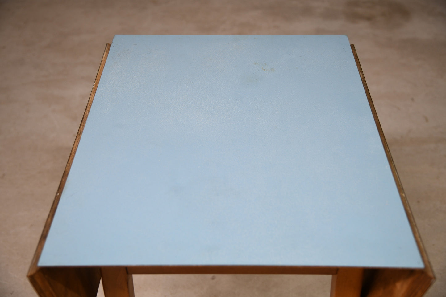 Blue Formica Retro Kitchen Table