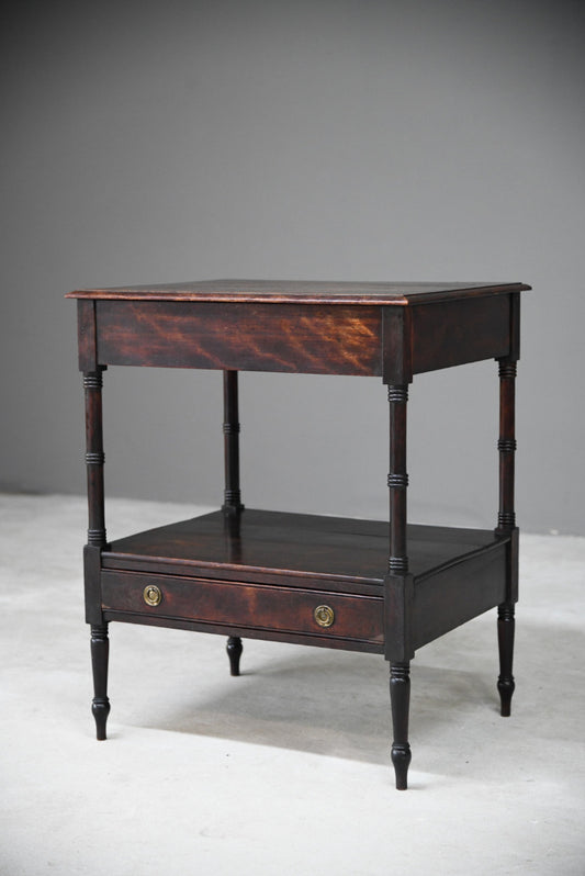 19th Century Mahogany Washstand