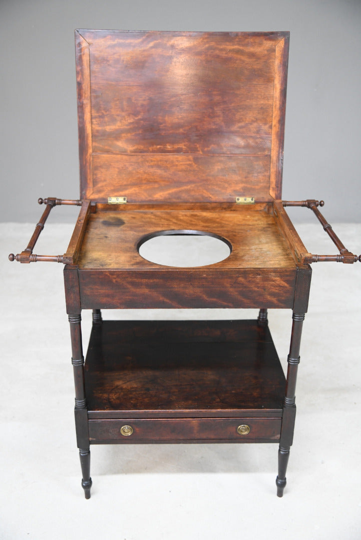 19th Century Mahogany Washstand