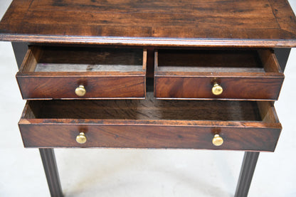 Georgian Mahogany Lowboy