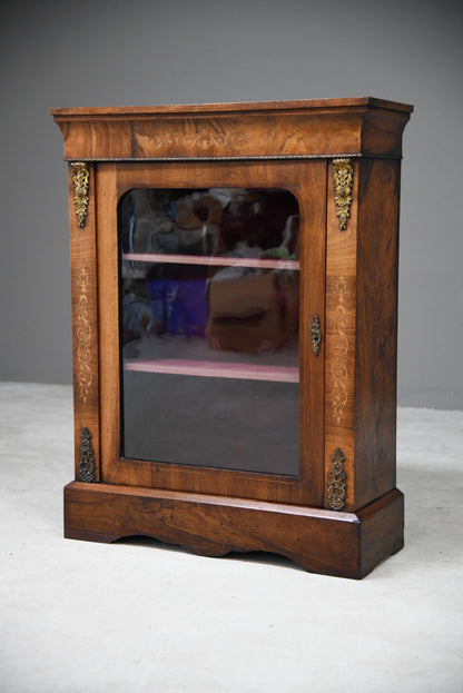 Victorian Walnut Pier Cabinet