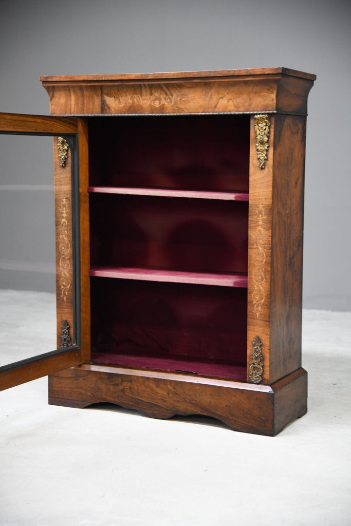 Victorian Walnut Pier Cabinet