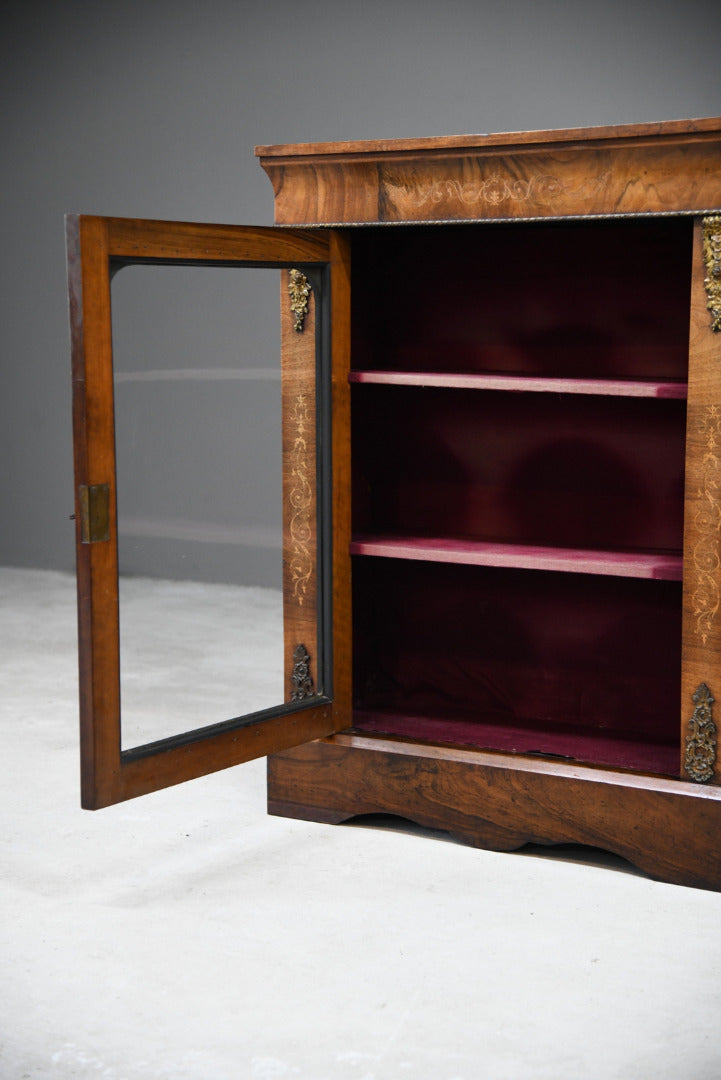 Victorian Walnut Pier Cabinet