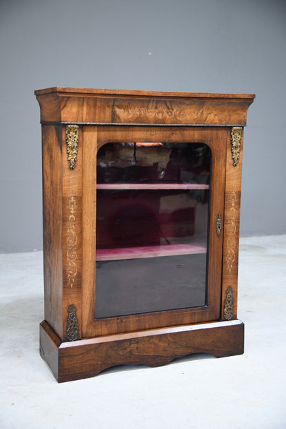 Victorian Walnut Pier Cabinet