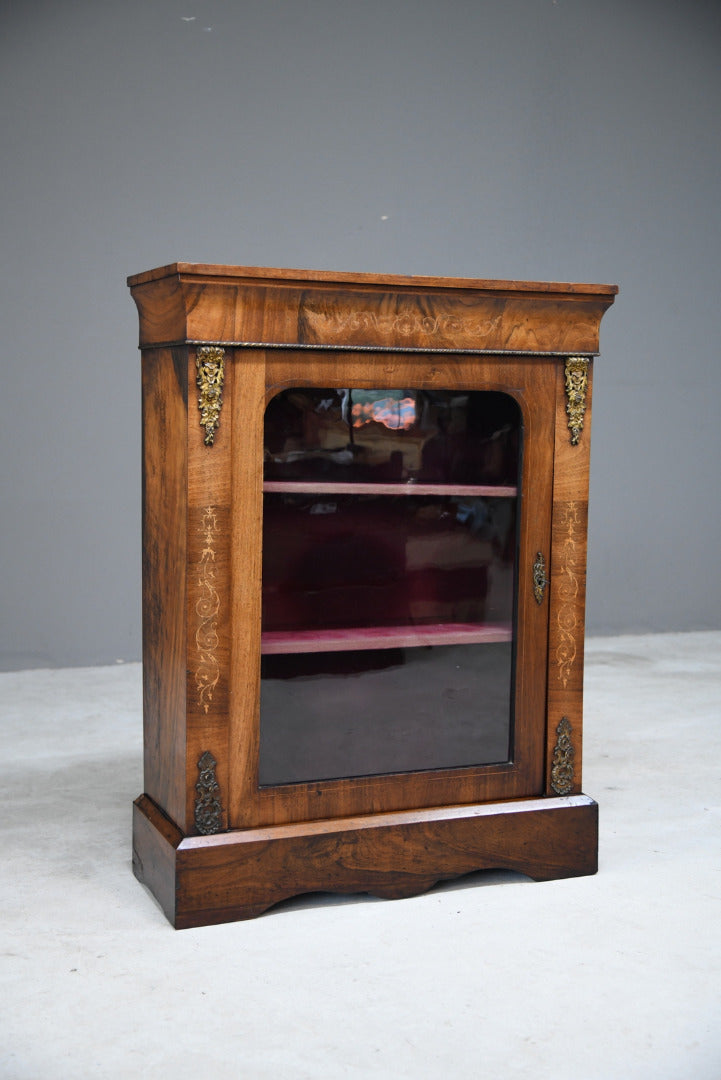 Victorian Walnut Pier Cabinet