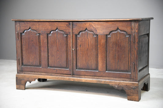 Converted Antique Oak Coffer