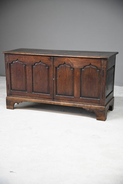 Converted Antique Oak Coffer