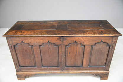 Converted Antique Oak Coffer