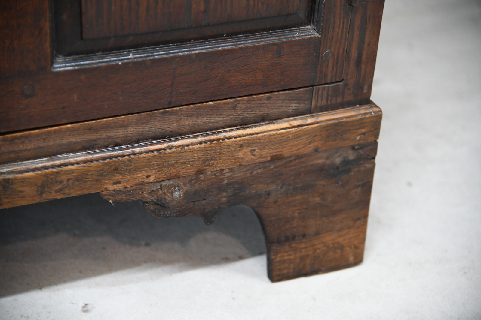 Converted Antique Oak Coffer