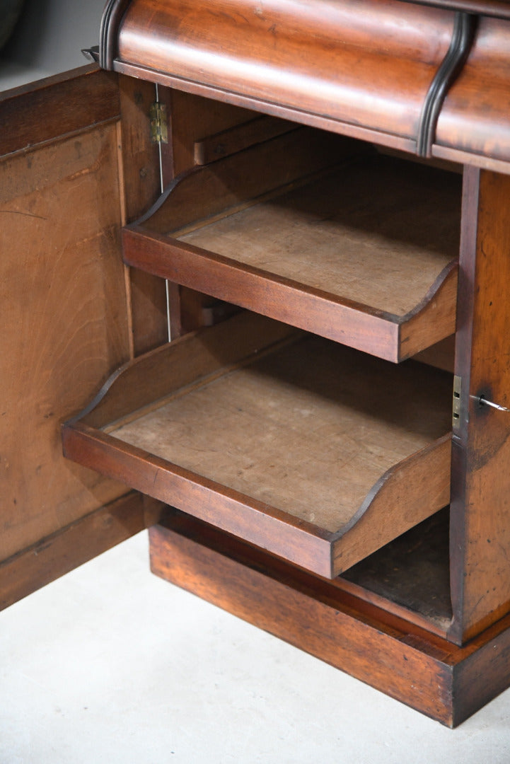 Victorian Mahogany Pedestal Sideboard