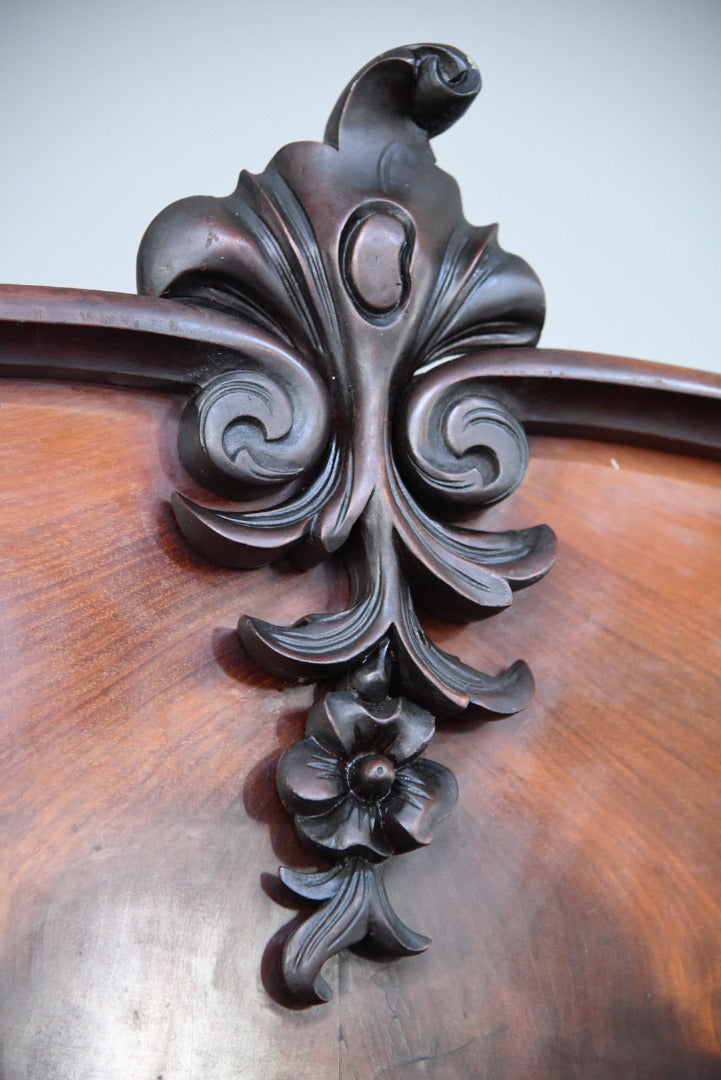 Victorian Mahogany Pedestal Sideboard