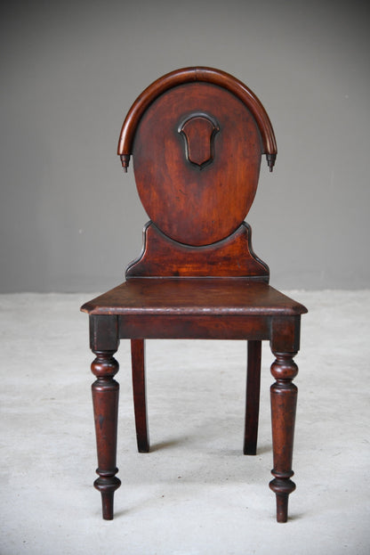 Mahogany Hall Chair