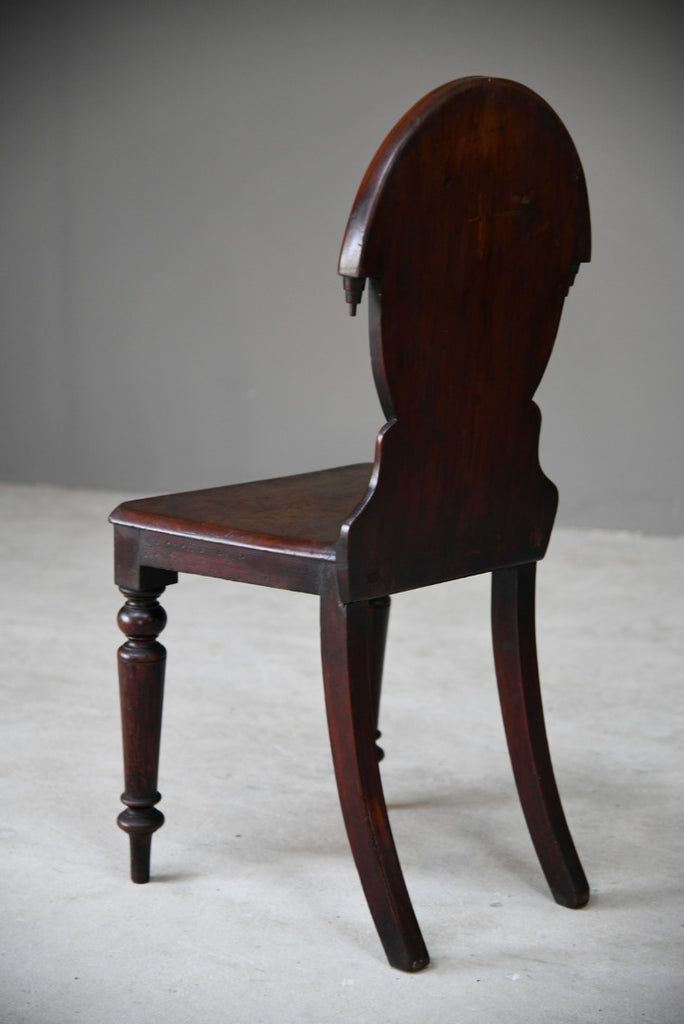 Mahogany Hall Chair